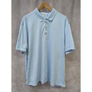 Walter Hagen clubhouse pique polo Soft Blue Men XXL